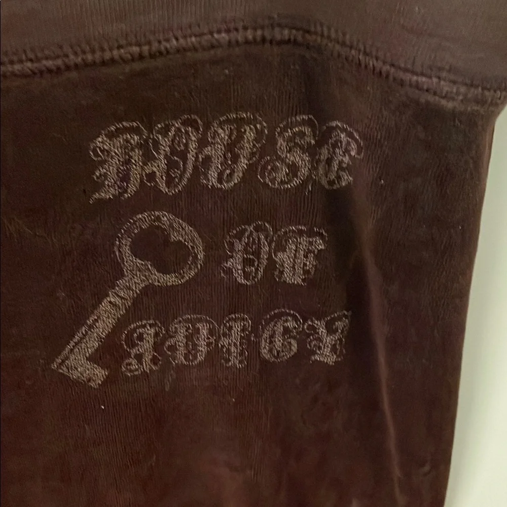 Juicy Couture Brown Velour Pants - Picture 2 of 6